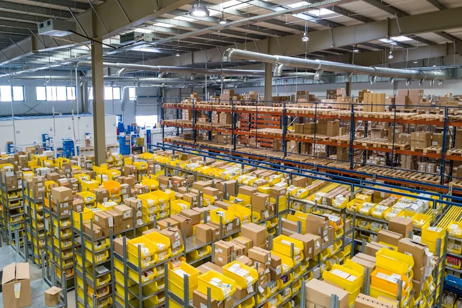 Amazon fulfillment warehouse